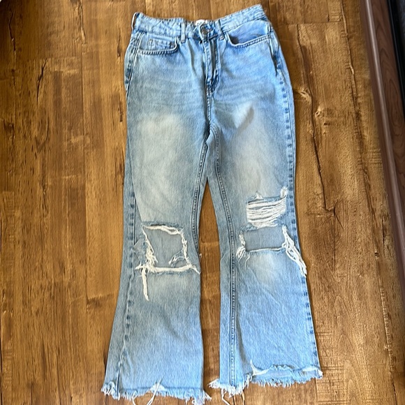 BDG Urban Outfitters High Waisted Flare Jeans - Picture 1 of 11